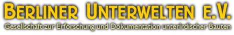 Banner Berliner Unterwelten