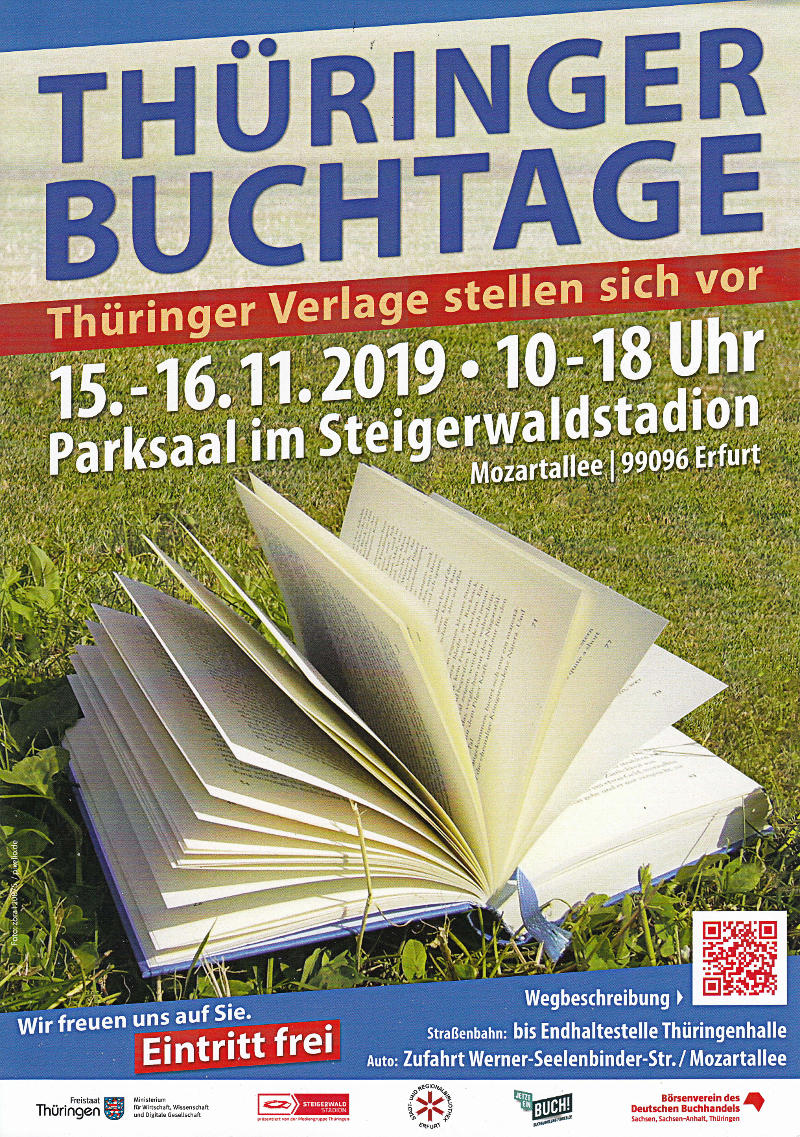 Thüringer Buchtage 2019 Thüringer Buchtage 2019